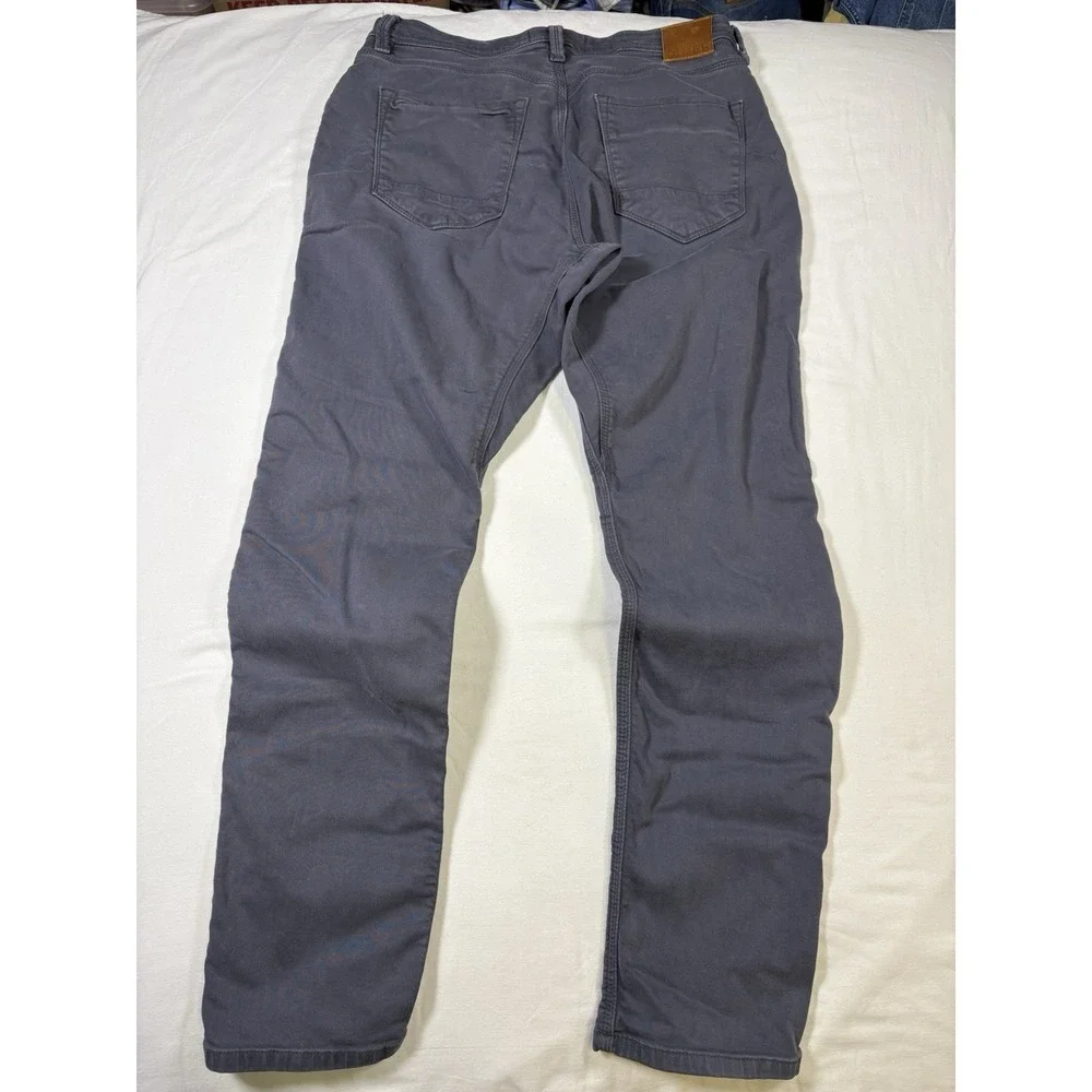 DU/ER Men's No Sweat Pant N2X Relaxed Taper Gray Chino 32x31